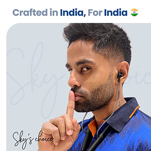 Boult Audio YCharge Wireless in Ear Bluetooth Earphones with 12H Playtime, Type-C Fast Charging (20Min=100% Playtime), Pro+ Calling Mic, Made in India, 12mm Bass Drivers, IPX5 Neckband (Blue) Boult Audio YCharge Wireless in Ear Bluetooth Earphones with 12H Playtime, Type-C Fast Charging (20Min=100% Playtime), Pro+ Calling Mic, Made in India, 12mm Bass Drivers, IPX5 Neckband (Blue)